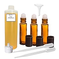 Perfume Oil Set- (Compatible with) HAPPY for WOMEN Body Oil Set With Roller Bottles and Tools to Fill the Bottles