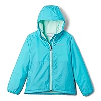 Columbia Youth Girls Switchback Sherpa Lined Jacket, Geyser, XX-Small