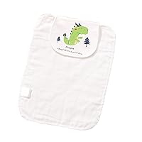 Children Back Sweat Absorbent Towel Absorbent Back Towel Combed-Cotton Back Cloth for Baby Unisex Long Sweat Towel Baby Cotton Towel Handkerchief Boys and Girls Absorbent Towel