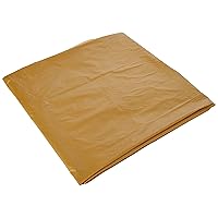 Gold Solid Rectangular Plastic Table Cover (54