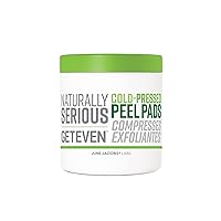Get Even Cold-Pressed Peel Pads, Exfoliating Pads For Uneven Texture, Peel Pads For Sensitive Skin, Vegan Skincare, Cruelty-Free Skincare