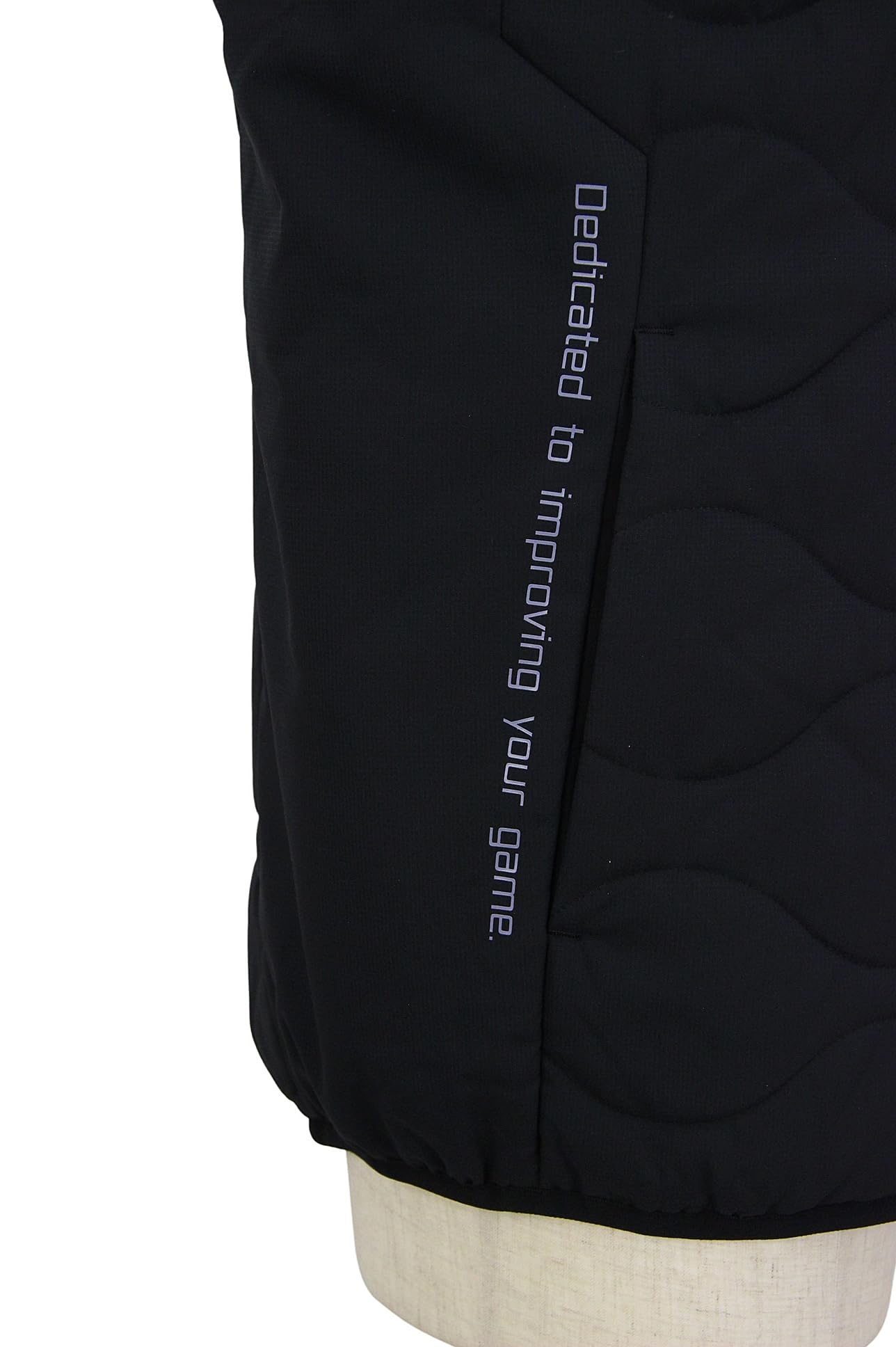 Srixon RGMWJK50 Men's Outerwear Vest, Heat Retention, Heat Retention, Water Repellent, Stretch, Quilt, Golf,