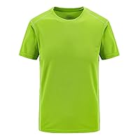 Workout Shirts for Men Quick Dry Moisture Wicking Short Sleeve Mesh Athletic T-Shirts Casual Lightweight Cooling Shirt