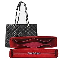  New Material Purse Organizer Insert women's Handbag Organizers  Bag Organizer Shaper Insert Bag In Bag for CHANEL 19 (red 26) : Clothing,  Shoes & Jewelry