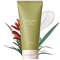 THESAEM Urban Eco Harakeke Foam Cleanser 5.07 oz. – Vegan Moisturizing Face Wash for Dry Skin - with Harakeke Extract and Hyaluronic Acid - Deep Pore Cleansing - Texture Refinement