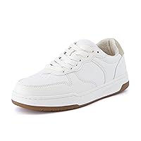 CUSHIONAIRE Women's Serve lace up Sneaker +Comfort Foam, Wide Widths Available