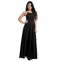 CHICTRY Women's Spaghetti Strap Evening Party Maxi Long Dress Bridesmaid Dresses Beachwear Cover Up