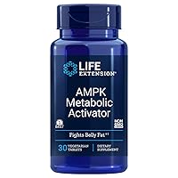 Life Extension AMPK Metabolic Activator, 30 Vegetarian Tablets (2 Pack)