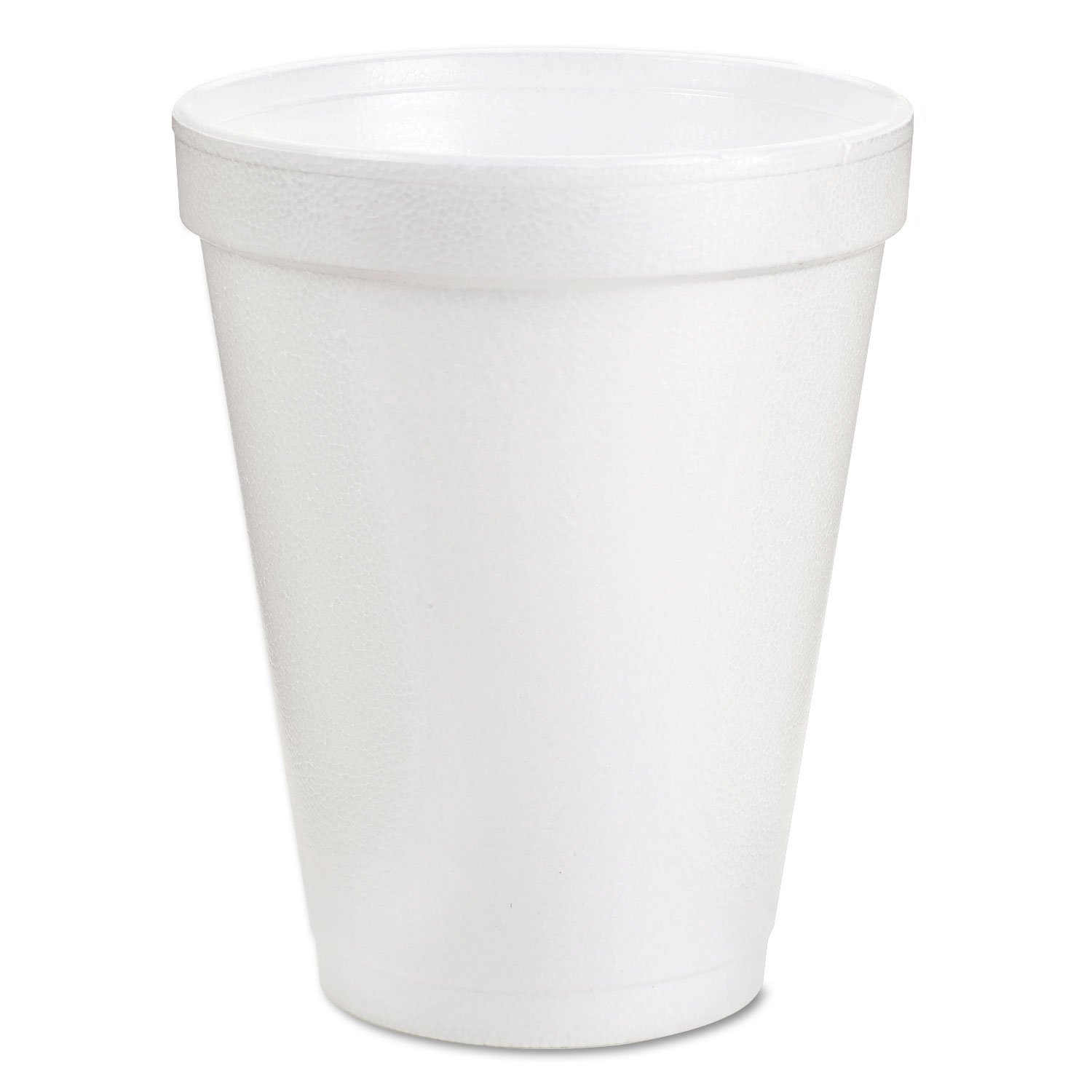 DART 8J8 Insulated Styrofoam Cup, 8 Oz, 1000/CT, White, 1000 Count (Pack of 1)
