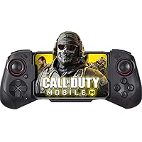 Megadream Mobile Gaming Controller for iPhone iOS Android PC Wireless Gamepad Joystick for iPhone 15/14/12/11, iPad, MacBook, Samsung Galaxy S22/S21/S20, TCL, Tablet, PC - 18+ Hour Battery Life - COD