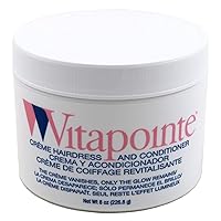 Vitapointe Creme Hairdress & Conditioner Jar 8 Ounce (235ml) (2 Pack)