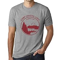Men's Graphic T-Shirt Camp Crystal Lake Eco-Friendly Limited Edition Short Sleeve Tee-Shirt Vintage Birthday