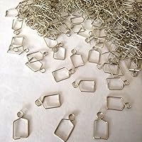 Chandelier Plug Clips Pins For Crystal Parts Chandelier Replacement 300 Silver