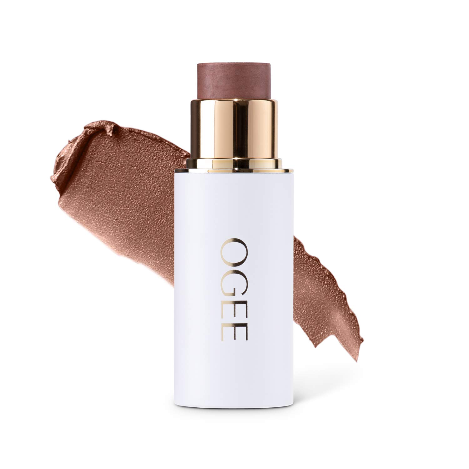 Ogee Sculpted Face Stick (COPPER - RADIANT COCOA) Certified Organic Multi-Use Bronzer & Contour Makeup