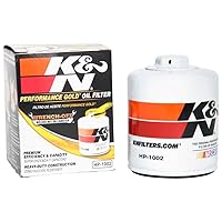K&N Premium Oil Filter: Protects your Engine: Compatible with Select FORD/LINCOLN/TOYOTA/VOLKSWAGEN Vehicle Models (See Product Description for Full List of Compatible Vehicles), HP-1002