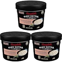 Campbell's Slow Kettle Style Baked Potato Soup with Applewood Smoked Uncured Bacon, 15.5 OZ Microwavable Bowl (Pack of 3)