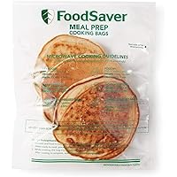 FoodSaver Microwavable Meal Prep Bags Vacuum Sealers, 1 Quart, 16 Ct.