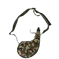 800ml Outdoor Military Canteen Water Bottle with Belt and Cover Tactical Camo Water Bottle Pouch Bag for Camping,Hiking,Climbing,27 OZ