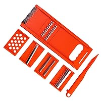 Multifunctional Vegetable and Fruit 6-Piece Slicer Potato Tomato Peeler Vegetable Cutter Cheese Grater Vegetable Cutter Kitchen Essential Gadget