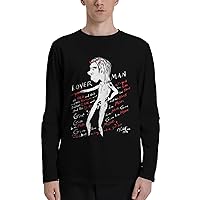 T Shirt Nick Cave and The Bad Seeds Man's Fashion Round Neck Tee Classical Long Sleeve Tops Black