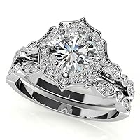 Moissanite Star Sterling Silver Genuine Moissanite Ring for Women | Ethically, Authentically & Organically Sourced 4 CT Cushion Cut Moissanite Handmade Jewelry, Moissanite Ring