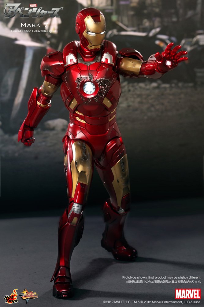Hot Toys Iron Man Mark VII The Avengers 1:6 Scale 12
