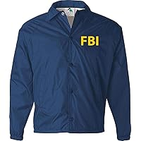FBI jacket with Reflective Decorations, Burt Macklin Costume.