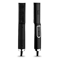 Hot Tools Men’s Beard Straightener Brush| For a Smooth Finish