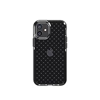 Evo Check Phone Case for Apple iPhone 12 and 12 Pro 5G with 12 ft Drop Protection, Smokey/Black T21-8373
