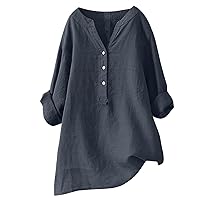 2024 Women's Embroidered Shirt Summer Loose Hooded Top plus Size Dress Tops for Women Linen 2x