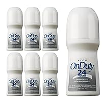 Avon On Duty 24 hours Original Roll On Antiperspirant Deodorant 2.6 fl.oz. Lot 6 pcs.