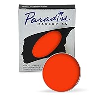 Mehron Makeup Paradise Makeup AQ Refill (.25 oz) (Super Nova – Neon Orange/Orange UV)