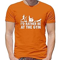 I'd Rather Be at The Gym - Mens Premium Cotton T-Shirt