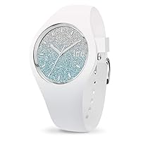 ICE-Watch - ICE lo White Blue - Women's Wristwatch with Silicon Strap - 013425 (Small)