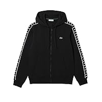 Lacoste Men's Classic Fit Zip Up Hoodie W/Taping