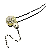 JX42B 250V DIY Wall Light Pull Chain Cord Controller Switch for Home Ceiling Fan Lamp Pull Chain Cord Switch