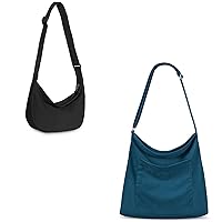 Small Sling Crossbody Bag for Women Men Trendy,Corduroy Tote Bag, Large Messenger Bag Hobo Crossbody