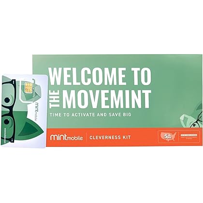 $30/mo. Mint Mobile Phone Plan with Unlimited Talk, Text & Data for 3 Months (3-in-1 SIM Card)