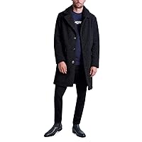 Karl Lagerfeld Paris Men's Casual Oversized Sherpa Coat