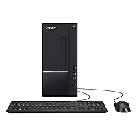 Acer Aspire TC-1770-UR12 Desktop | 13th Gen Intel Core i5-13400 10-Core Processor | 16GB 3200MHz DDR4 | 512GB M.2 2280 PCIe Gen 4 SSD | SD Card Reader | Intel Wi-Fi 6E AX211 | Windows 11 Home,Black