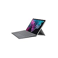 Microsoft Surface Pro 6 (Intel i5, 128GB SSD, 8GB RAM) + Type Cover Bundle (Platinum) (Renewed)