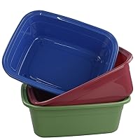 12 Quart Plastic Dishpan/Basin, 14