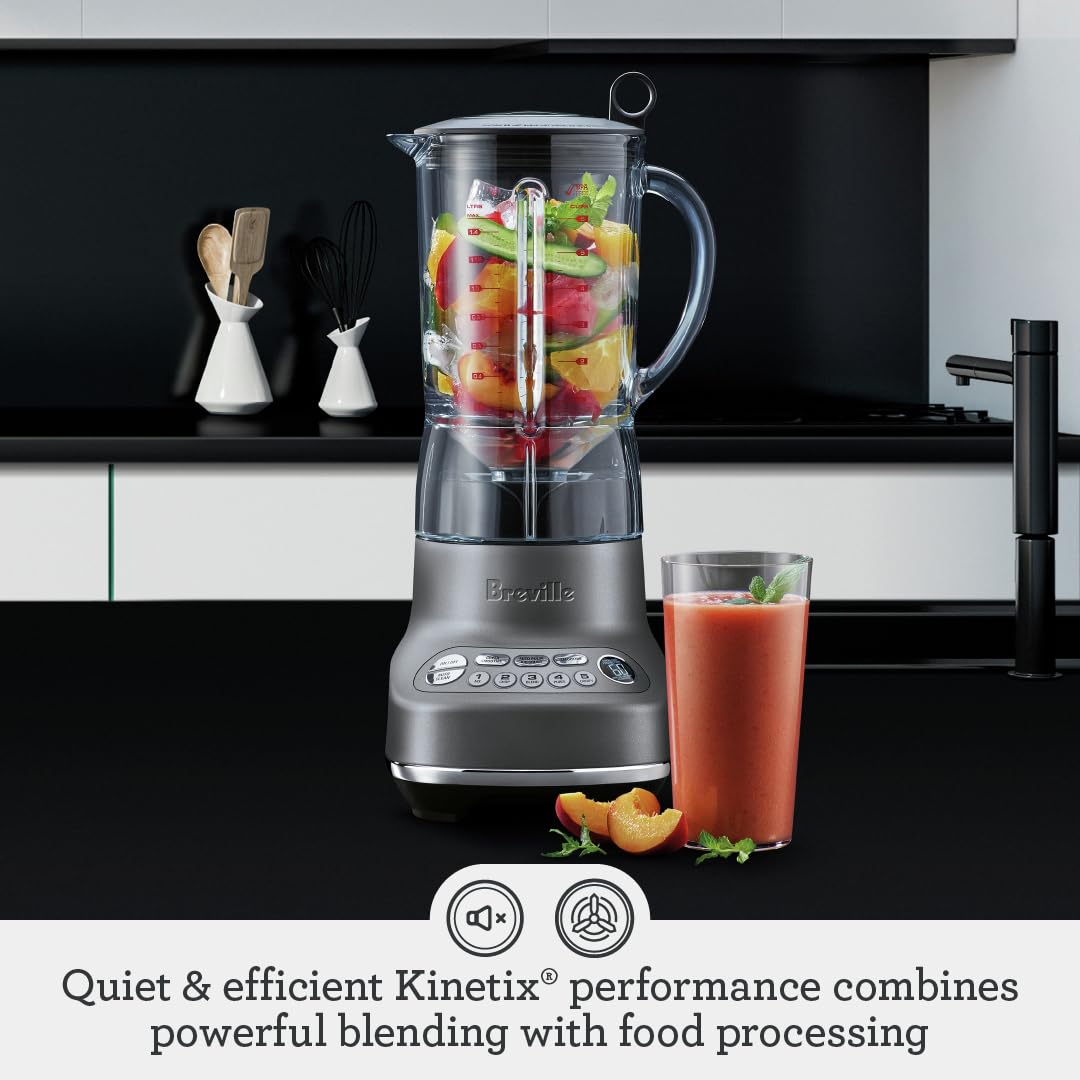 Breville RM-BBL620SIL1AUS1 Fresh and Furious Blender, Silver (Certified Remanufactured)