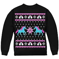 Old Glory Skull & Crossbones Ugly Christmas Sweater Youth Sweatshirt