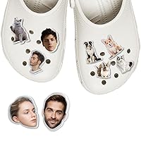 Custom Photo Shoe Charms | Personalized Shoe Decoration | Custom Shoe Decoration Charms | Personalized Decorative Shoe Clips | Shoe Accesorios Croc Charms