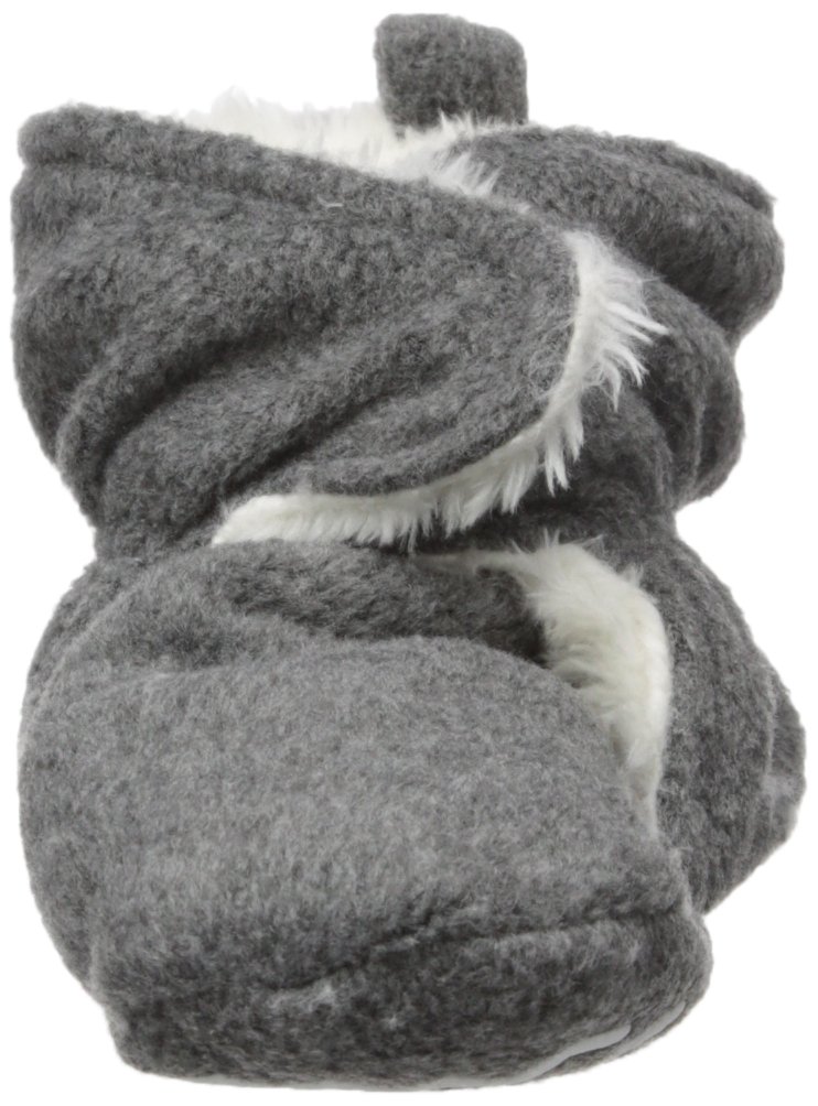 Hudson Baby Unisex Baby Cozy Fleece and Faux Sherpa Booties