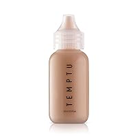 TEMPTU S/B Silicone-Based Airbrush Foundation: Professional Long-Wear Liquid Makeup, Sheer To Full Coverage For A Hydrated, Healthy-Looking Glow & Luminous, Dewy Finish On All Skin Types, 12 Shades
