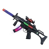 Children's Simulation Electronic Toy Machine Gun Cool Lighting Combat Sound Effects Real Special Effects