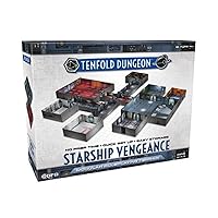 Gale Force Nine Tenfold Dungeon Starship Vengeance Modular Roleplaying Terrain Set with Quick Setup and 1 x 1-Inch Scale