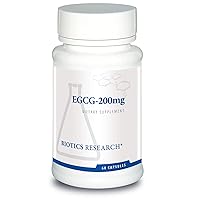 Biotics Research EGCG 2 Green Tea Extract, Camellia sinensis, 50 EGCG, Polyphenols, Cardiovascular Support, Neuroprotection, Healthy Immune Function, Maintain Healthy Metabolism, 60caps